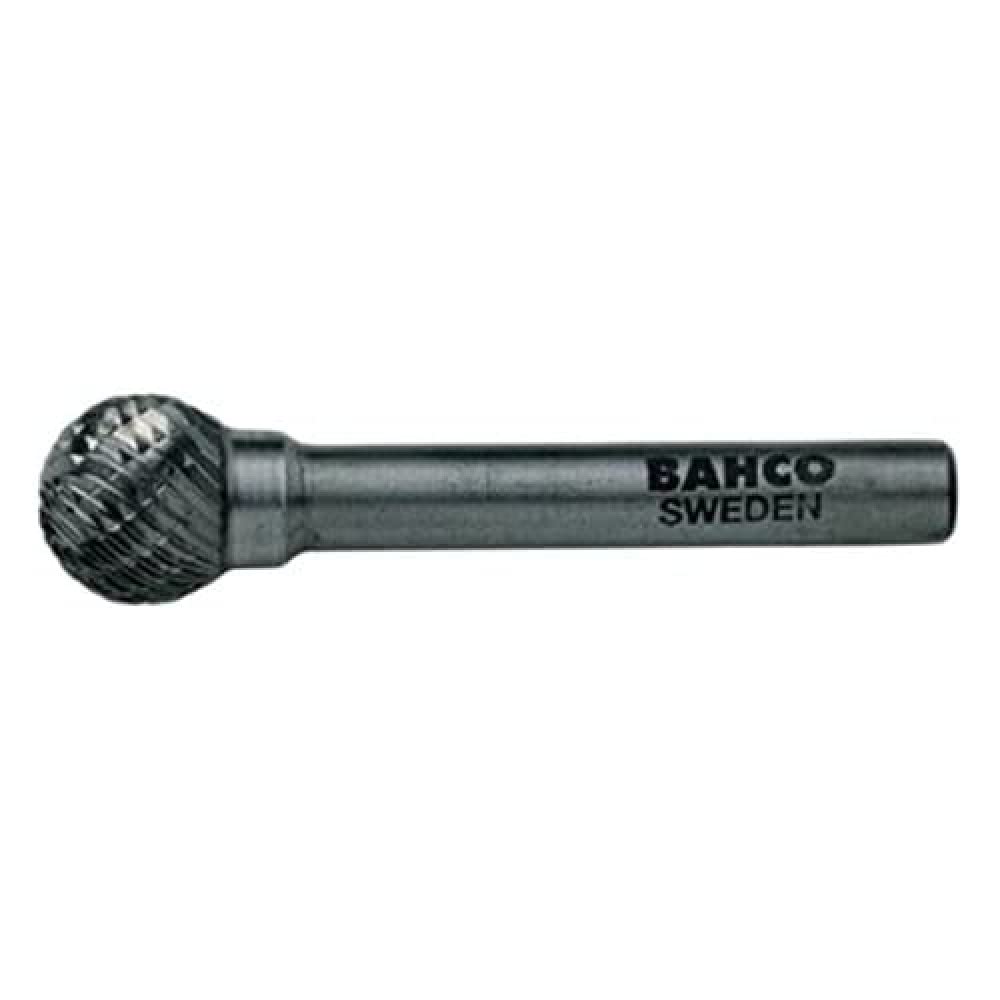 BAHCO Carbide Bur Spherical Carbide Rotary Bur, Double Cut, BAHD0606M06X