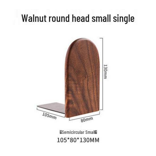 Sturdy Beech Wood Book Stand and Organizer