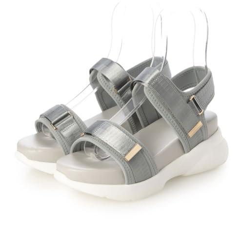 EVOL Ultra Lightweight Platform Sports Sandals with Gold Buckle Accents and Soft Cushioning