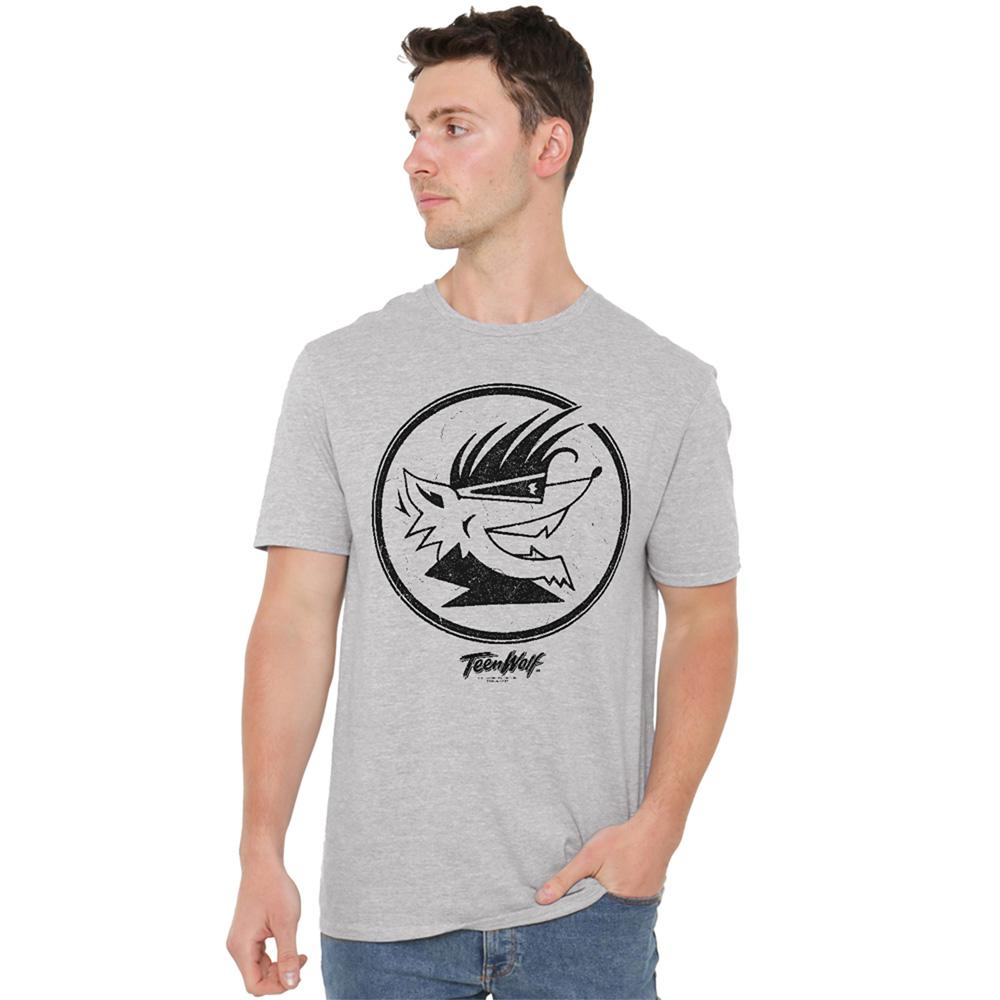 Teen Wolf Unisex Adult Wolf Head T-Shirt