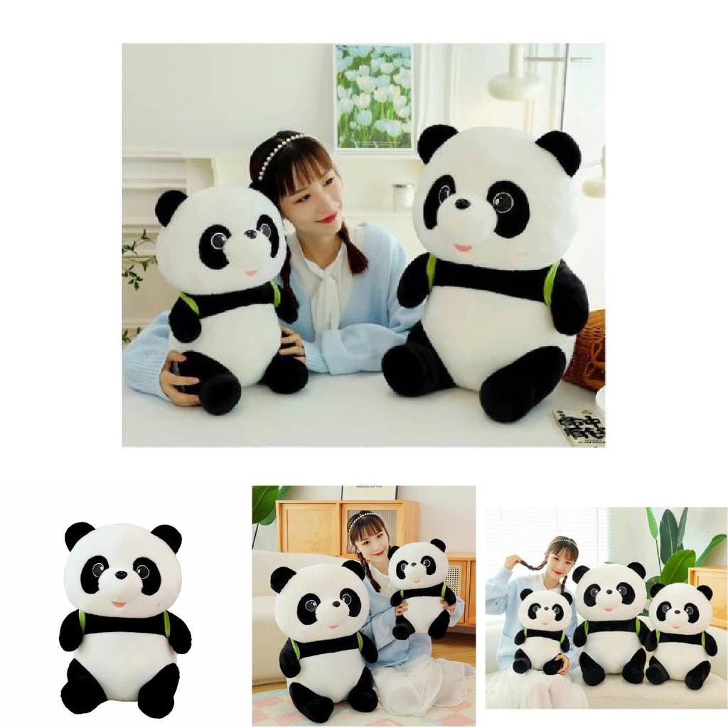 Authentischer Avocado Rucksack Panda Plüschtier Teddybär Kissen Geschenk Großhandel