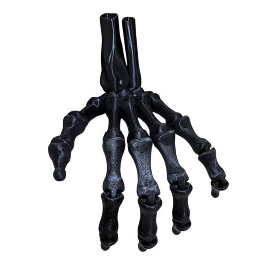 3D Printed Halloween Skeleton Hand Realistic Looking Widely Used Fake Human Hand Party Terror Scary Props Decoration