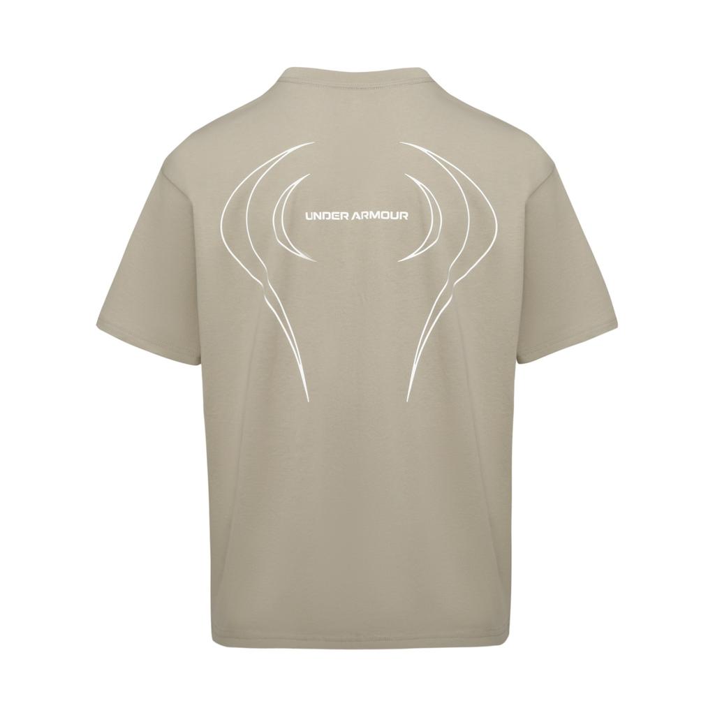 Under Armour Unstoppable Plus High Weight Sports Casual Simple Breathable Short Sleeve T-Shirt Men Tops 6014872-299