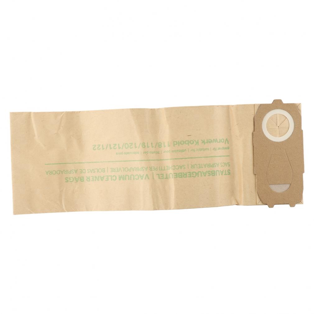 Replacement Dust Bags for VK 118 122 Vacuum Cleaner Pack of 5