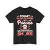 Bowling Girls T-Shirt, This Princess Wears Bowling Shoes Funny Bowler Shirt