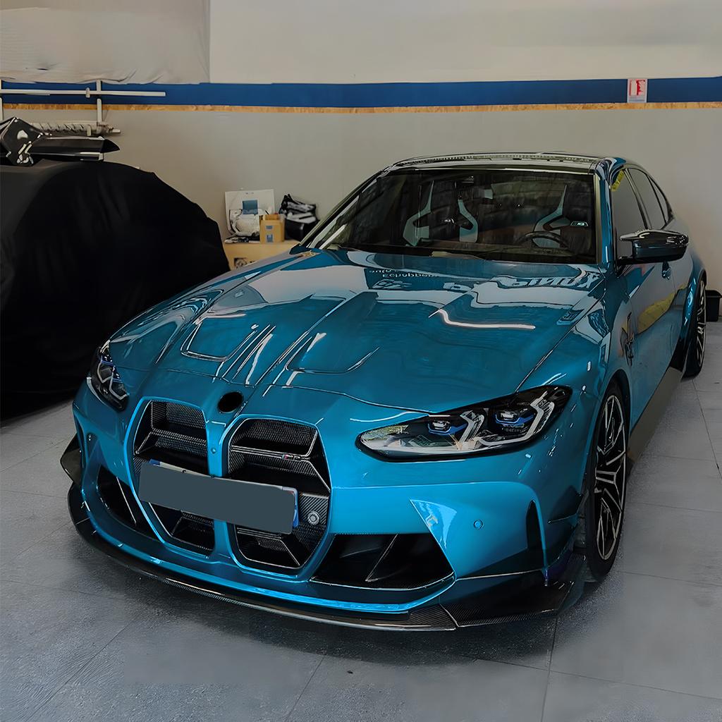 Boční mřížka ventilace nárazníku, kryt mlhového světla pro BMW M3 M4 G80 G82 G83 2020-2025 Rám sání, kryt, mřížka, bodykit