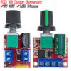 Mini 5A 90W PWM 12V DC Motordrehzahlreglermodul DC-DC 4,5V-35V Einstellbarer Drehzahlregler Steuerregler Schalter 24V