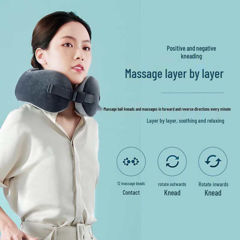 ROTAI K28 U-shaped Neck Massager Pillow