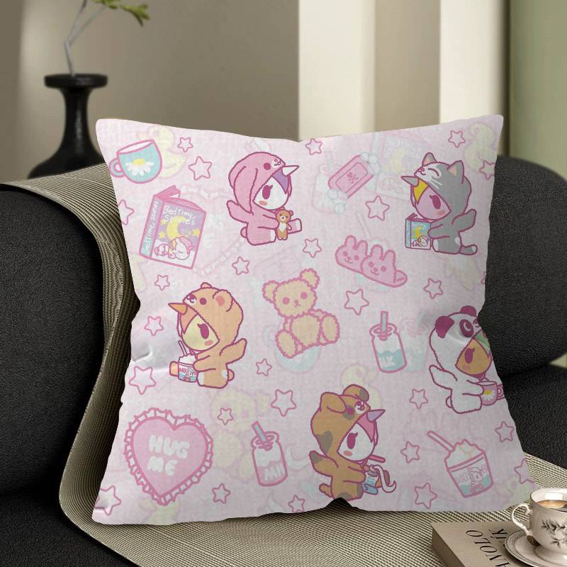 Japan Anime Tokidoki Pillow Gifts Home Office Furnishings Bedroom Sofa Car Cushion Cover Case 45x45cm