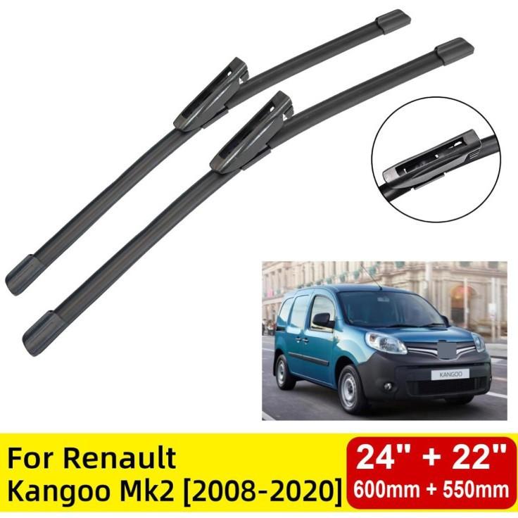 Pentru Renault Kangoo Mk2 2008-2020 24 + 22 Ștergătoare Lame ștergătoare Lame ștergătoare