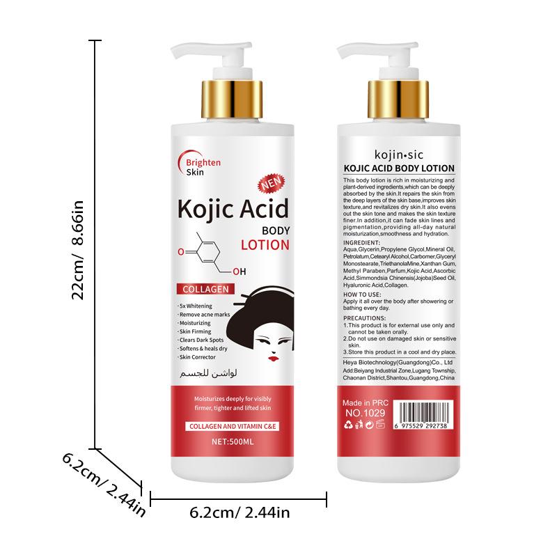 

Серия для ухода за кожей с третиноином Уход за лицом Третиноин Гель для умывания Глубоко очищающее средство [NEW] Kojic Acid Body Lotion 500ml