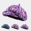 Korean Style Japanese Button Hat Sun Protection Octagonal Caps Retro Newsboy Cap  Girls