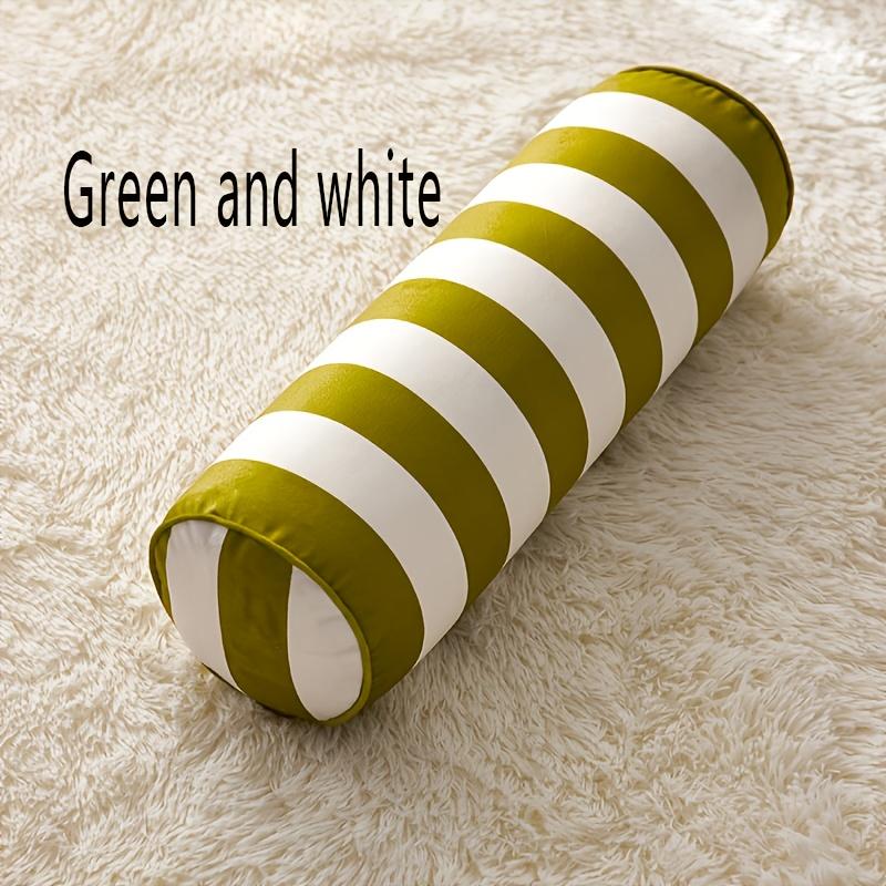 

Modern Striped Cylinder Pillow Soft, Machine Washable for Home Decor, Sofa, Bedside, Car, Office Lumbar Support, Long Pillow