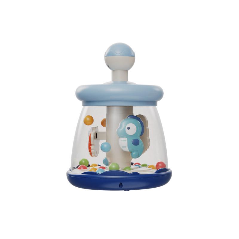 LEZA BABY New Arrivals Baby Press Spin Toy, Cute Cartoon Sensory Fidget Toy for Toddlers Early Development & Activity Bulk