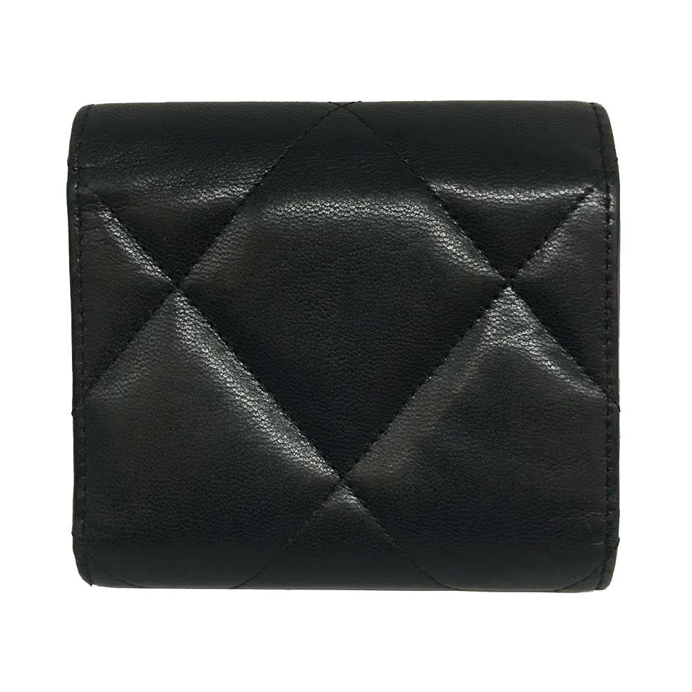 Used CHANELBifold Wallet lambskin unisex
