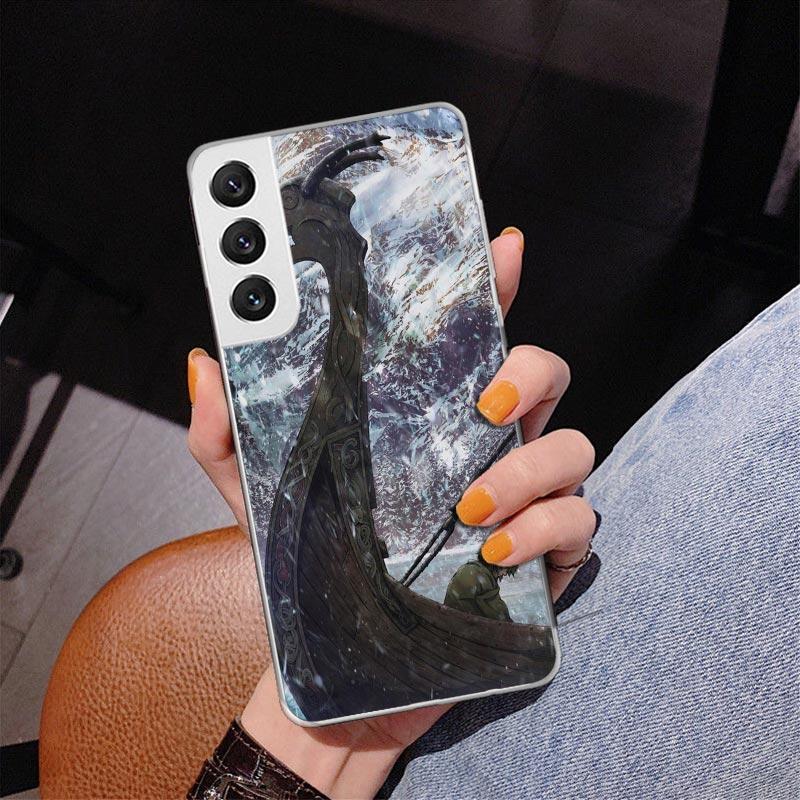 Vinland Saga Phone Case For Samsung Galaxy S24 S25 Edge S26 Ultra S23 S22 S21 Plus S20 FE + Personalized Print Cover Galaxy S24