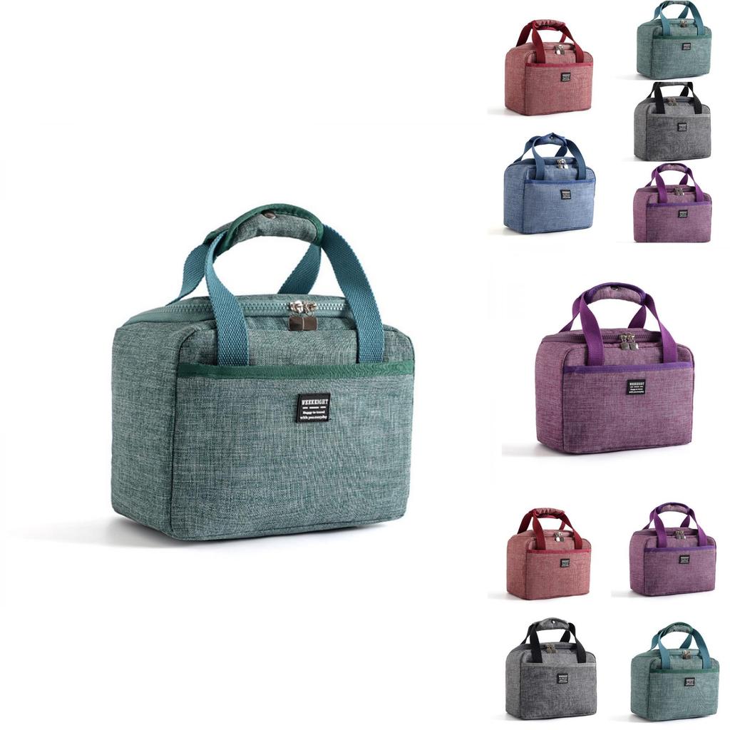 Wasserdichte Lunchtasche mit hoher Kapazität für frische und warme Mahlzeiten, perfekt für Schule oder Arbeit