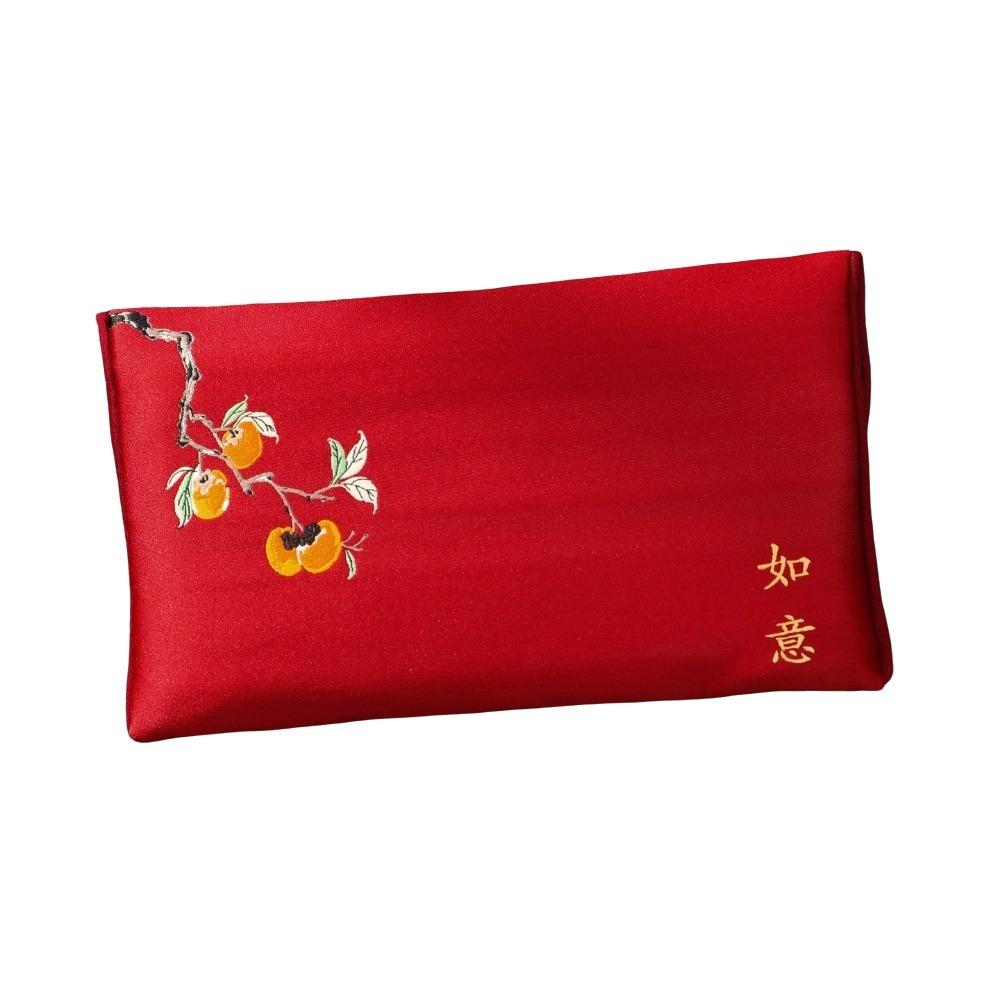 Satin Fabric Cloth Money Pouch Chinese Lucky Packet Traditional Chinese Celebration