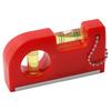 Practical Key Chain Leveler 3.34x1.81x0.78in Aluminum Alloy+ABS Horizontal Magnetic Pocket Level 1Pc 2In1 For Determining