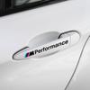 4pcs Car Door Handle Transparent 3D Stickers For BMW M M3 M4 M5 E39 E60 E90 E46 E36 X1 X5 X3 X7 X6 F10 F20 F30 G20 G30 Performance