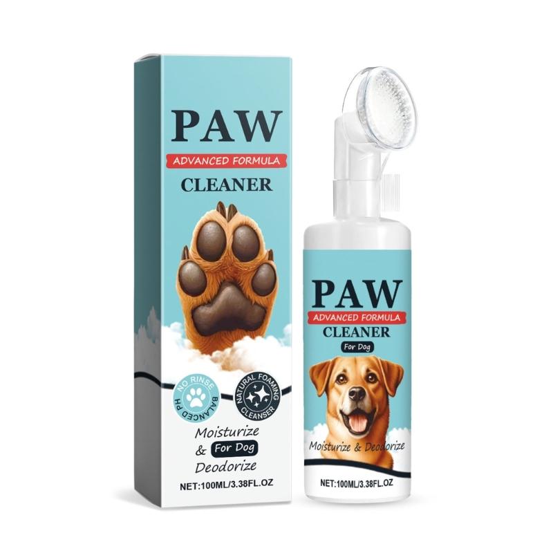 

Refreshing Pet Paws Foam Cleanser Dog Foot Deodorizer Effective and Safe Paws Cleaner for Home Use Pet Paws Nourishing Foam 1