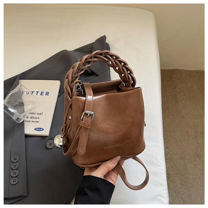 Bucket Bag with Premium Texture, Versatile and Suitable for All Occasions, Single Shoulder Crossbody Bag