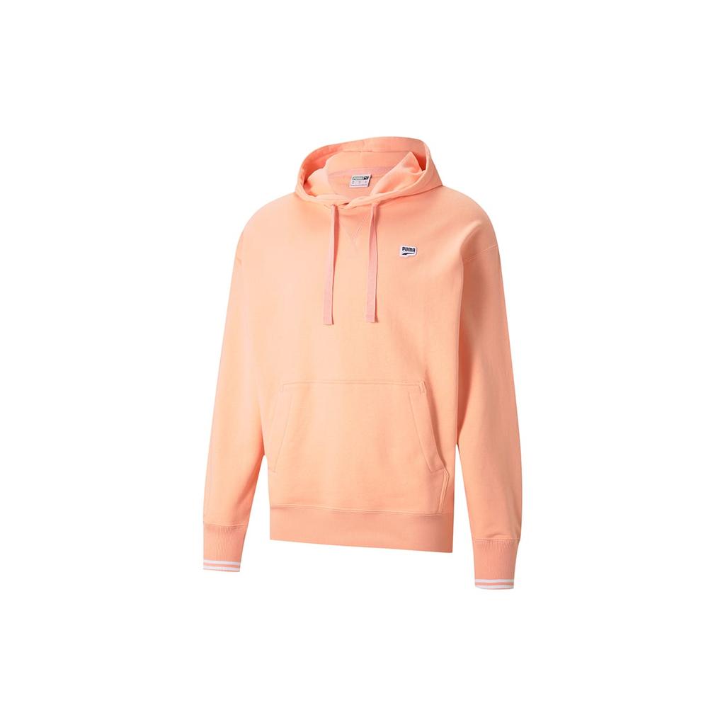 PUMA Sweatshirts Men's Apricot Red Hooded Moderate Regular 531430-26