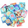 Baby Can'T Tear Cloth Book 26 English Letters Animal Cognitive Literacy Kabu Book Toy Tote Bag Set