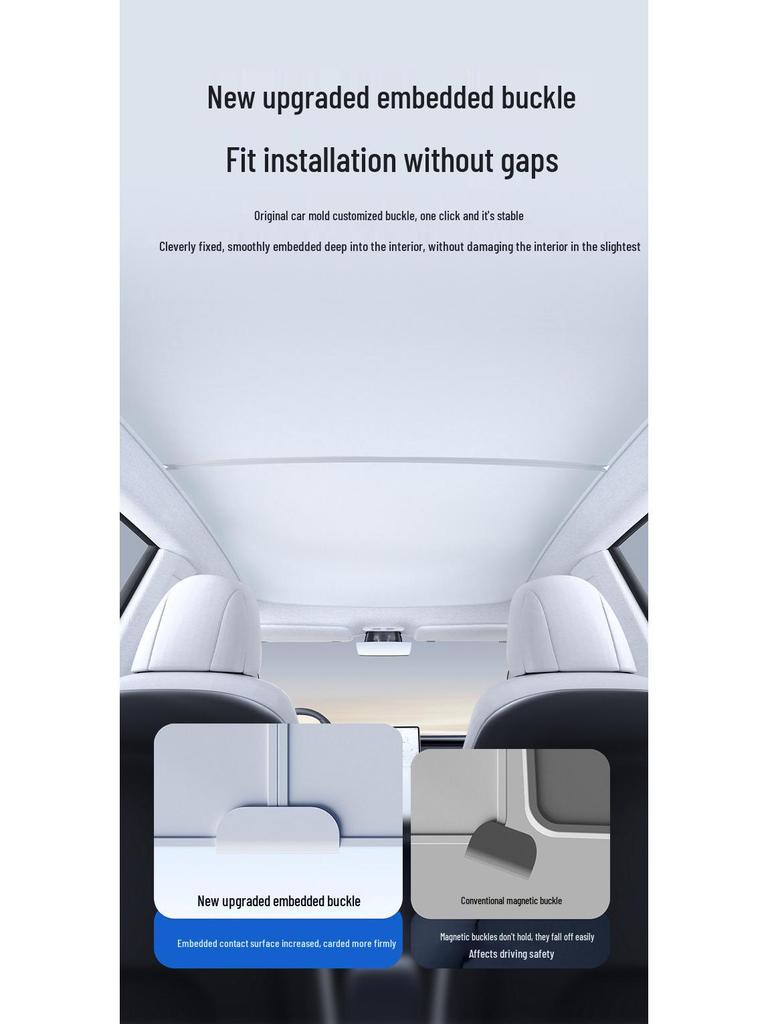 Toyota Camry Anti-UV Graphene Sunroof Sunshade Canopy.