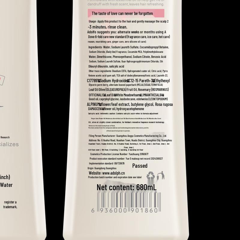 Adoff Anti-Dandruff & Repair Shampoo Duo 2x680ml