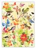 Michelle Design Works Rakka Bird & Butterfly MD-TOW371 Kitchen Cloths, Tea Towels, Multi-Purpose Cloths, Glassware Polishing Cloths, Tablecloths,