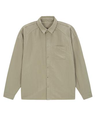 DIVINE DISTANCE Nylon Raglan Shirt [Beige]
