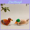 Wooden Duck Carving Gift For Kids And Friends Handmade Ecofriendly Home Decor