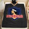 CSD Colo‑Colo Flannel Blanket, High quality Comfortable for All Seasons, Home Decor, Warmth and Comfort