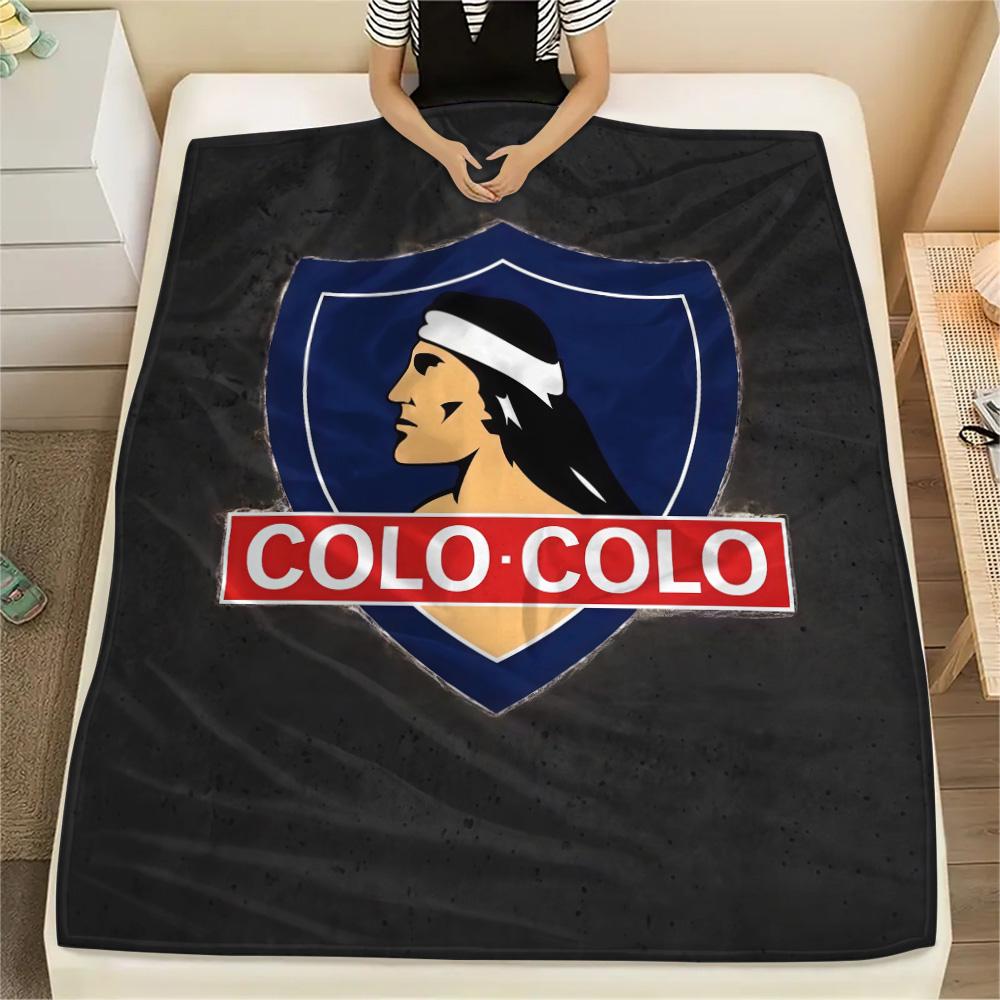 CSD Colo‑Colo Flannel Blanket, High quality Comfortable for All Seasons, Home Decor, Warmth and Comfort