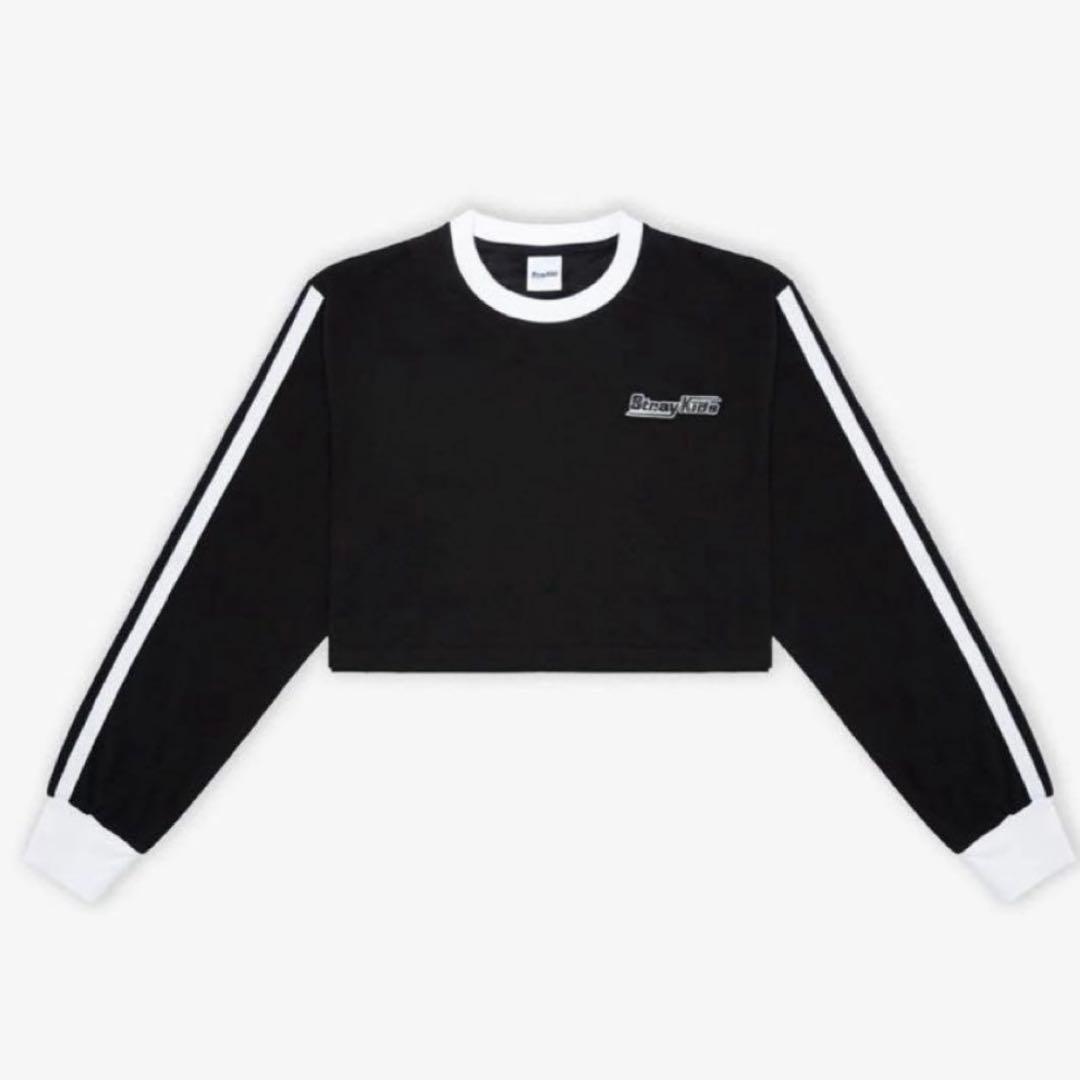 

[USED] StrayKids Cropped Long T-Shirt