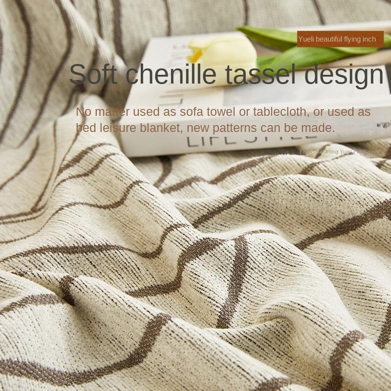 Anti-Scratch Sofa Cover Universal Non-Slip Cushion Protector Simple High-End All-Inclusive Blanket Towel Four Seasons