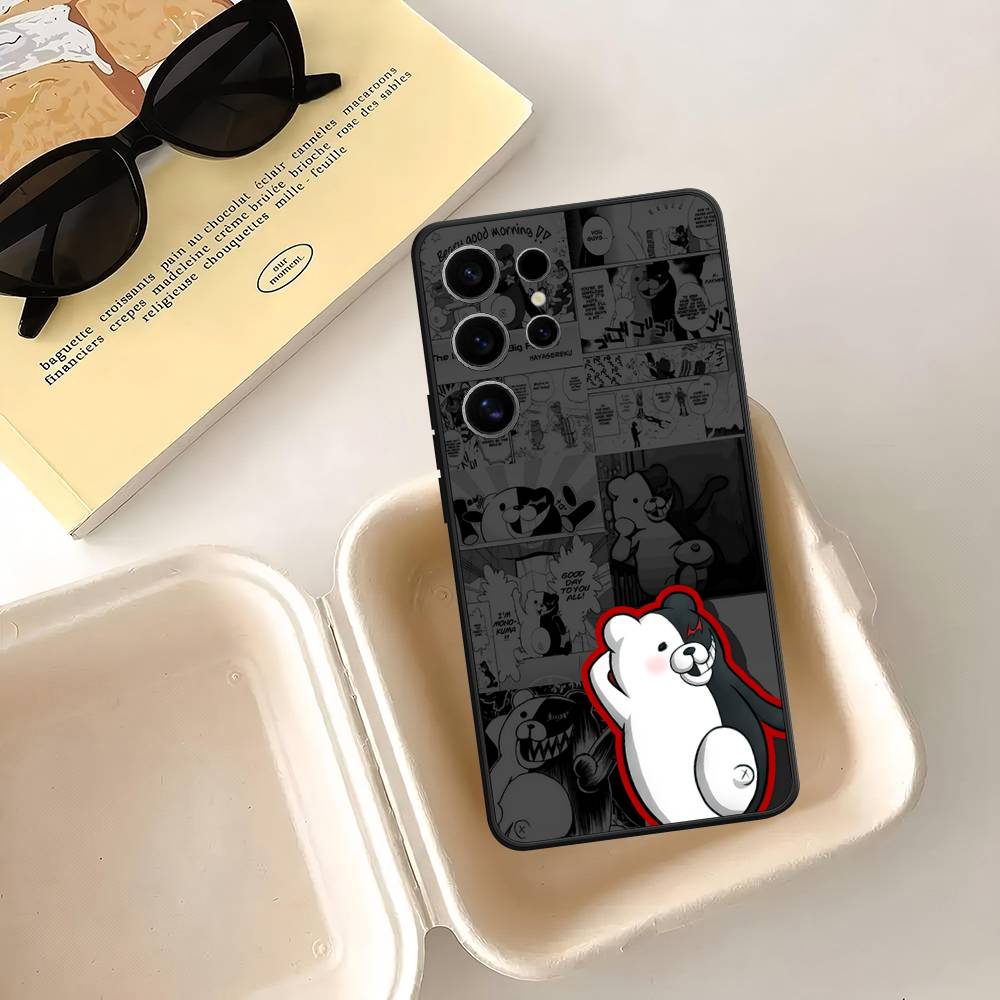 Danganronpa Junko Enoshima Monokuma Case For Samsung Galaxy Case S25 S23 S22 S21 S30 S20 S10 Ultra Plus FE TPU Soft Cover