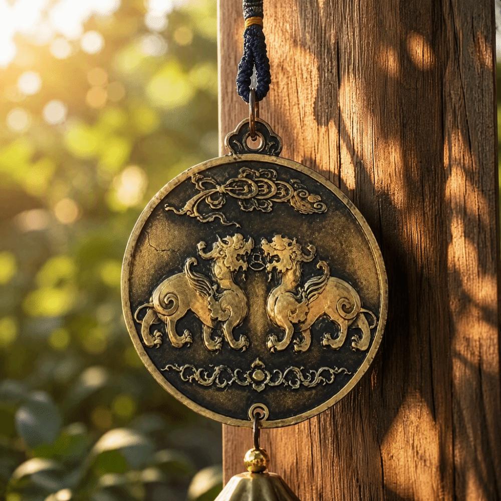 1pc Outdoor Metal Bells Metal Wind Chimes Fortune Tree Wind Chimes For Shop Home Decoration