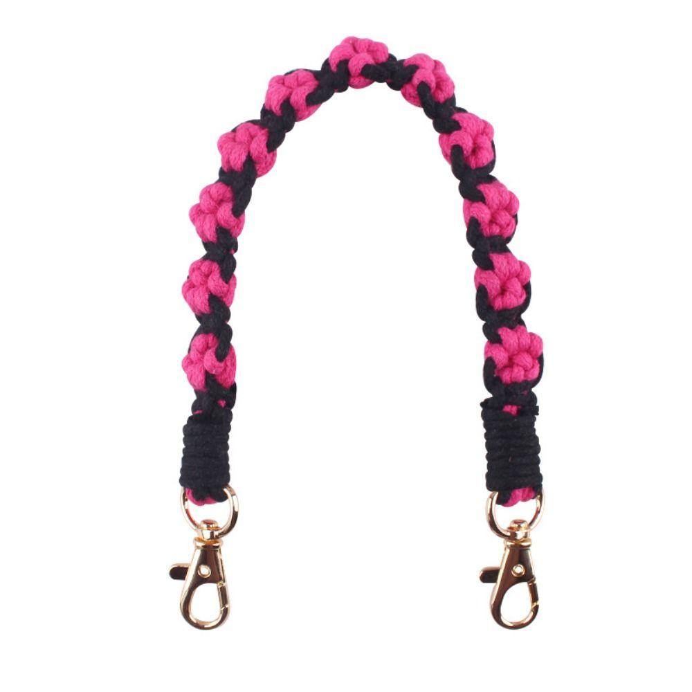 Portable Cat Paw Water Bottle Handle Strap Cotton Metal buckle Cup Hanging Rope Handwoven Lovely Hand Strap For 20-40oz cup