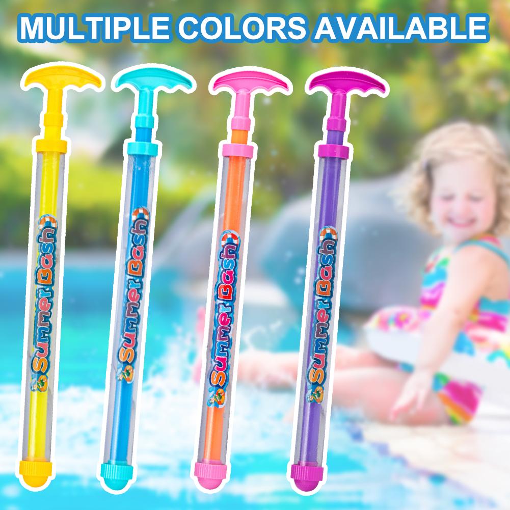 Fireworks Spray Toy Pull-Back Water Gun for Outdoor Splash Games Pool Lawn Activities Kids Summer Interactive Beach Toys