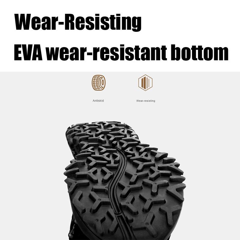 Labor Protection Shoes, Anti Impact, Anti Puncture, Waterproof, High Top Construction Site Safety Work Boots