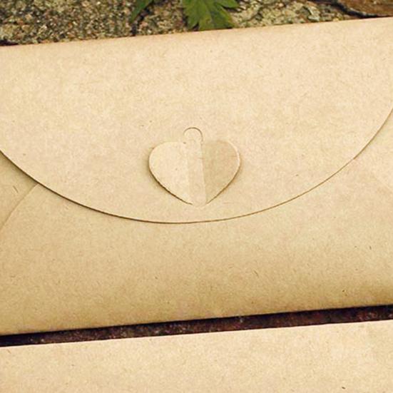 10Pcs Recycled Kraft DIY Paper Letter Envelopes Scrapbooking Greeting Card Gift