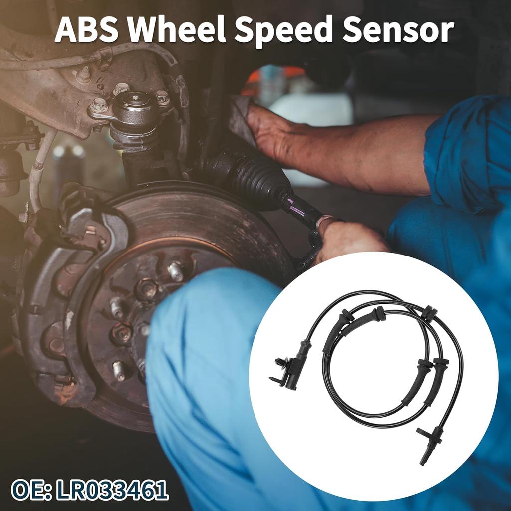 ABS Wheel Speed Sensor Front Left or Front Right ABS Sensor Anti-Lock Braking System Sensor No.LR033461 for Land Rover Range Rover 2013-2017