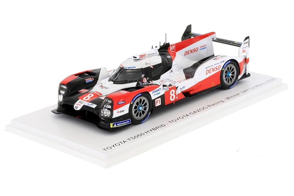 Spark Toyota TS050 Hybrid GAZOO Racing 2020 Le Mans 24H Winner Nakajima 1/43 #8 S. Buemi/B. Hartley/Kazuki