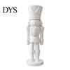 New Year Interior Soft Furnishings 3D Printed Nutcracker Soldier Statue, Geometric Minimalist Figurine for Desk Luxury Home Tabletop Piece Shelf, DIY