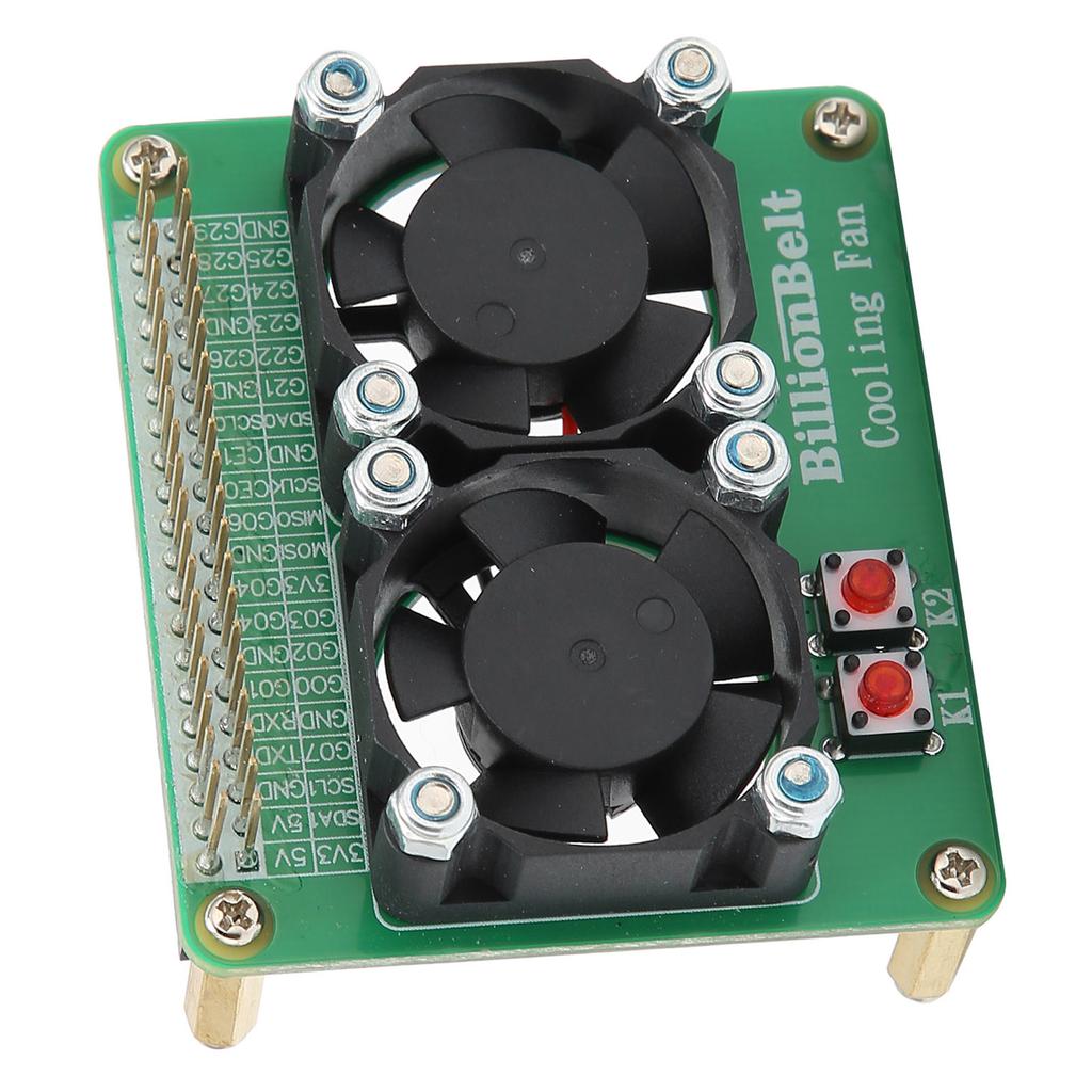 Cooling Fan SingleChip Computer Accessory Replacement for Raspberry Pi 3B 4B DC5V