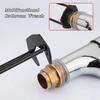 1Pcs 5-in-1 Sink Wrench Carbon Steel Plumbing Tool Pipe Repair Tool  Disassembly Maintenance Tool