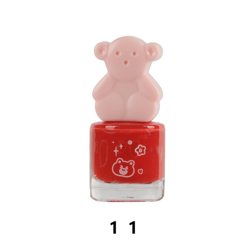 Water-based Cute No-bake Long-lasting Non-peelable Quick-drying Nude Color Odor-free Nail Polish