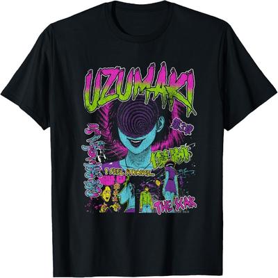 Junji Ito Spiral Girl Horror Manga T-Shirt